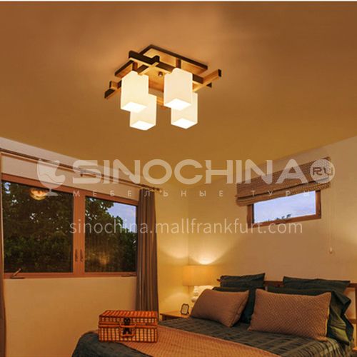 Nordic ceiling lamp modern living room lamp LED log bedroom lamp dining room ceiling lamp ZMX-NMX1055